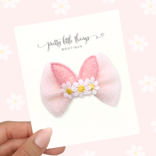 Load image into Gallery viewer, Bunny w/ Daisy Crown - Tulle Pinch