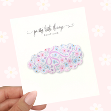 Load image into Gallery viewer, Bows n' Blooms - Snap Clip - 3 for $10