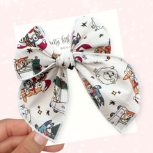 Load image into Gallery viewer, Blue Dog - Fable Bow - 4.5"