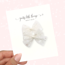 Load image into Gallery viewer, White Tulle - Pigtails