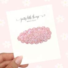 Load image into Gallery viewer, Pink Glitter - Snap Clip - 3 for $10