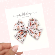Load image into Gallery viewer, Reindeer Love - Nola Handtied Bow 3.75”