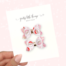 Load image into Gallery viewer, Santa Claus is Coming to Town - Corrina 1.72” Pigtails