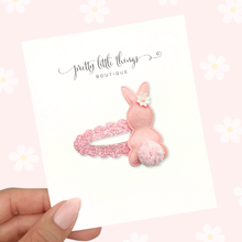 Load image into Gallery viewer, Cottontail Bunny - Open Snap Clip