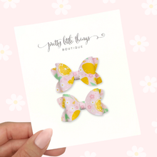 Load image into Gallery viewer, Lemon Love - Corrina 1.72” Pigtails
