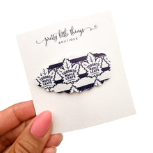 Load image into Gallery viewer, Maple Leafs Blue - Snap Clip - 3 for $10