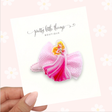 Load image into Gallery viewer, Sleeping Princess - Tulle Snap Clip