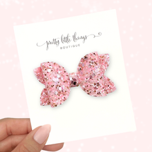 Load image into Gallery viewer, Pink Mix Glitter - Corrina 2.5”