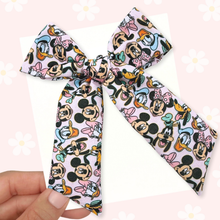 Load image into Gallery viewer, Magical Friends - Long Tailed - Nola Handtied Bow