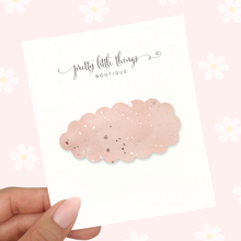 Load image into Gallery viewer, Speckled Pink - Snap Clip - 3 for $10