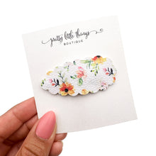 Load image into Gallery viewer, Sunset Floral - Snap Clip - 3 for $10