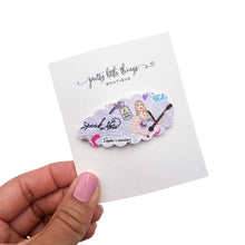 Load image into Gallery viewer, It’s Me, Hi - Snap Clip 2.25” (3 for $10)