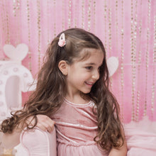 Load image into Gallery viewer, Pink/Purple Ballet Shoes - Open Snap Clip