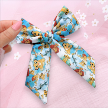Load image into Gallery viewer, Lion Royalty - Long Tailed - Nola Handtied Bow