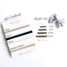 Load image into Gallery viewer, Chiffon Floral (clip or headband) - Single