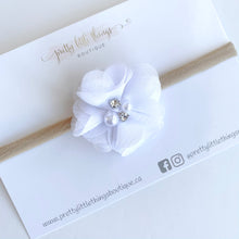Load image into Gallery viewer, Chiffon Floral (clip or headband) - Single