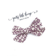 Load image into Gallery viewer, Purple Floral - Mini Nola 3.25”