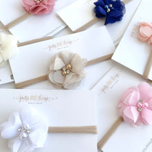 Load image into Gallery viewer, Chiffon Floral (clip or headband) - Single