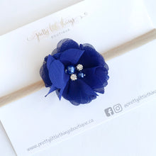 Load image into Gallery viewer, Chiffon Floral (clip or headband) - Single