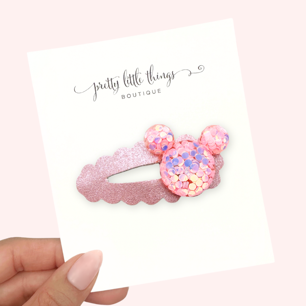 MM  Sequin - Open Snap Clip
