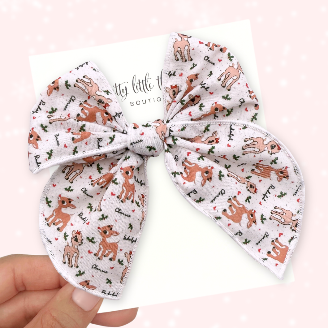 Reindeer Love - Fable Bow - 4.5