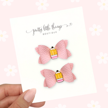 Load image into Gallery viewer, Pretty Pencils - Corrina 1.72” Pigtails PRE-ORDER APPROX 2 WEEKS
