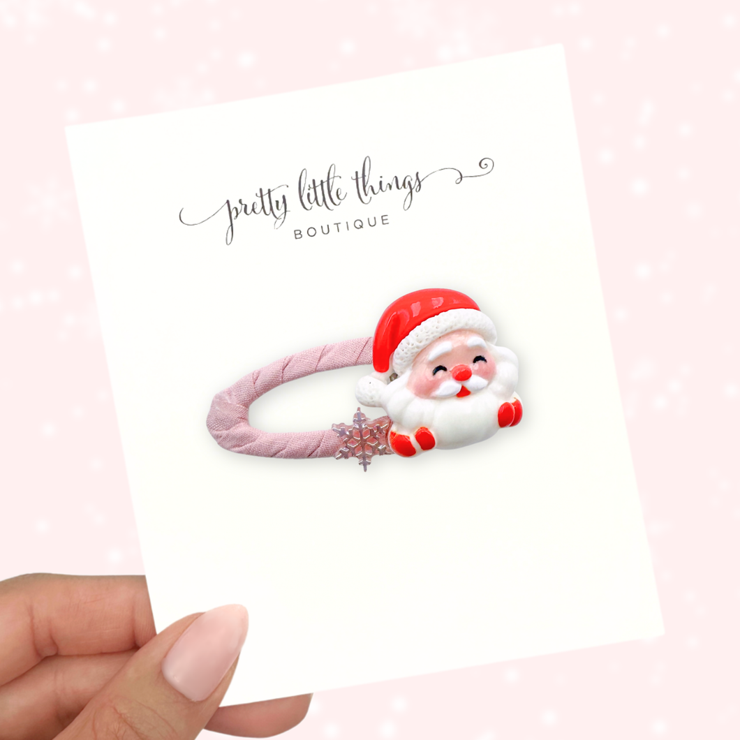Jolly Santa - Open Snap Clip