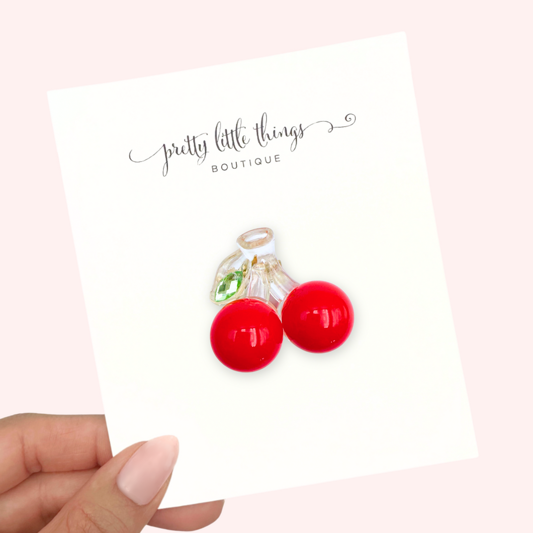 Mini Cherry - Claw Clip