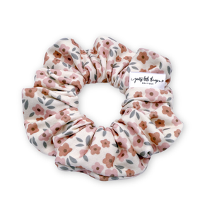 Neutral Floral - Scrunchie (Adult) - 3 for $30
