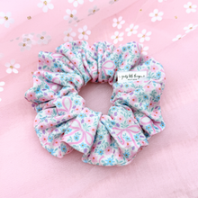 Load image into Gallery viewer, Bows n' Blooms - Scrunchie (Child) - 3 for $30
