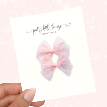 Load image into Gallery viewer, Pink Tulle - Pigtails
