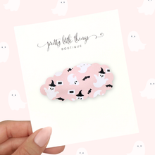 Load image into Gallery viewer, Light Pink Ghosts - Snap Clip - 3 for $10
