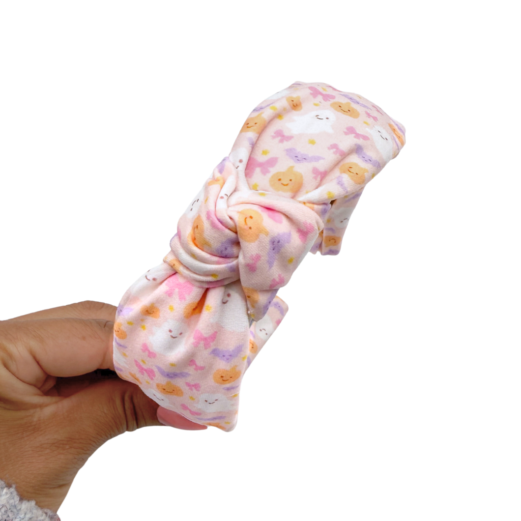 Pastel Halloween - Knot Headband (Parcel Shipping Only)