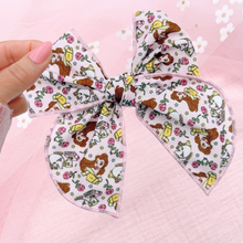 Load image into Gallery viewer, Rose Princess - Fable Bow - 4.5"
