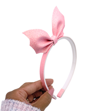 Load image into Gallery viewer, Bat Headband - Pink - Glow in the Dark
