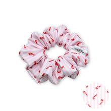 Load image into Gallery viewer, Candy Cane Lane - Scrunchie (Child) - 3 for $30

