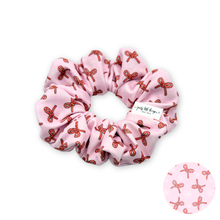 Load image into Gallery viewer, Candy Cane Bows - Scrunchie (Child) - 3 for $30
