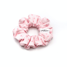 Load image into Gallery viewer, Pink on Pink Hearts - Scrunchie (Child) - 3 for $30
