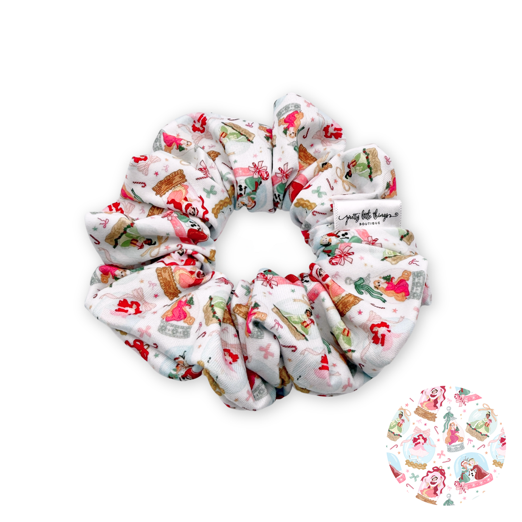 Princess Snowglobes - Scrunchie (Child) - 3 for $30