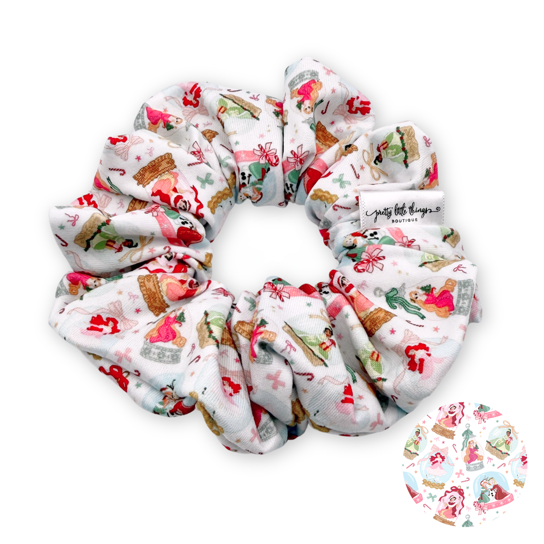 Princess Snowglobes - Scrunchie (Adult) - 3 for $30