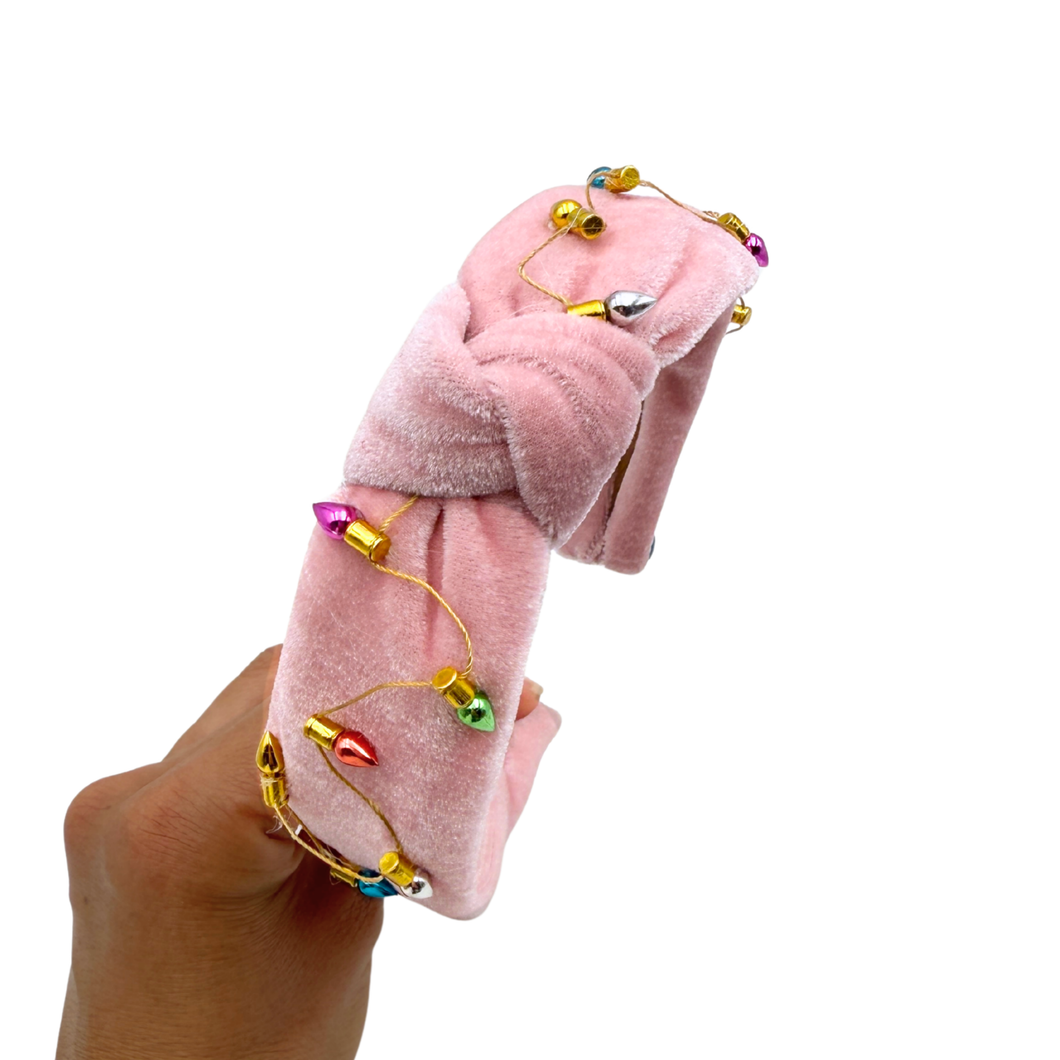 Lit Up Christmas - Knot Headband (Parcel Shipping Only)