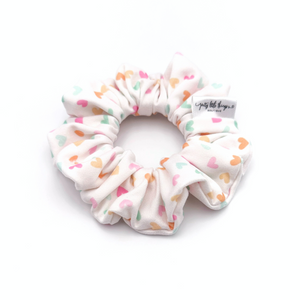 Colourful Hearts - Scrunchie (Child) - 3 for $30