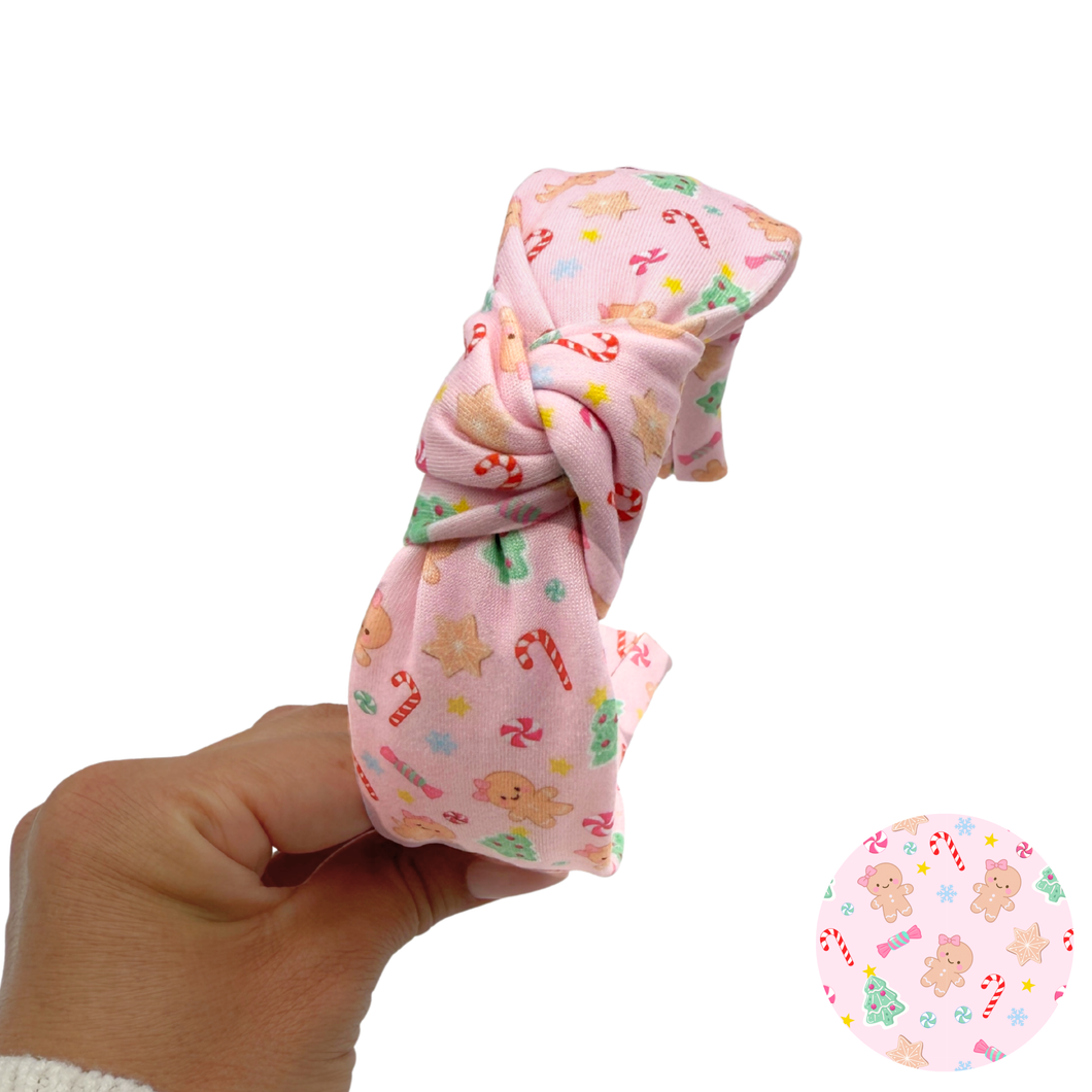 Gingerbread Land - Knot Headband (Parcel Shipping Only)
