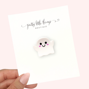Mini Ghost - Claw Clip 1"