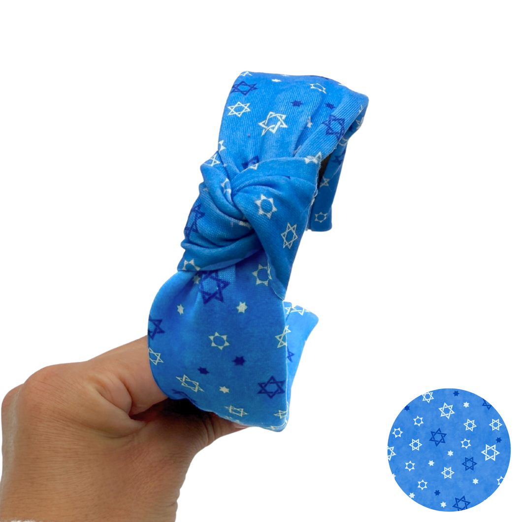 All is Bright - Hanukkah - Knot Headband (Parcel Shipping Only)