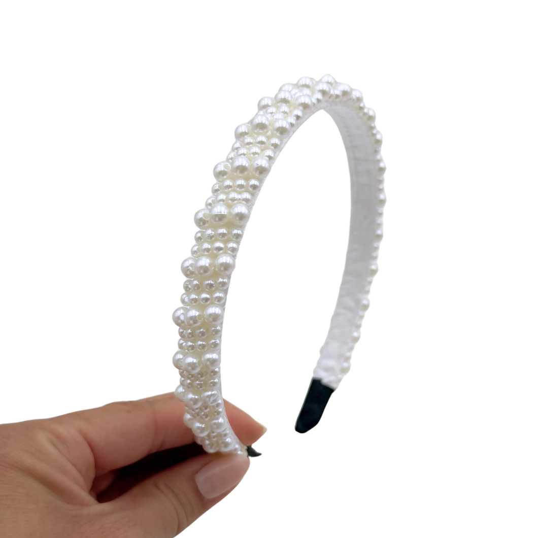 Pearl Headband - Thick - Child Size