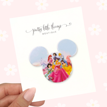 Load image into Gallery viewer, Princess Ears - Acrylic Clip (3 for $10)

