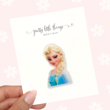 Load image into Gallery viewer, Ice Princess - Acrylic Clip (3 for $10)
