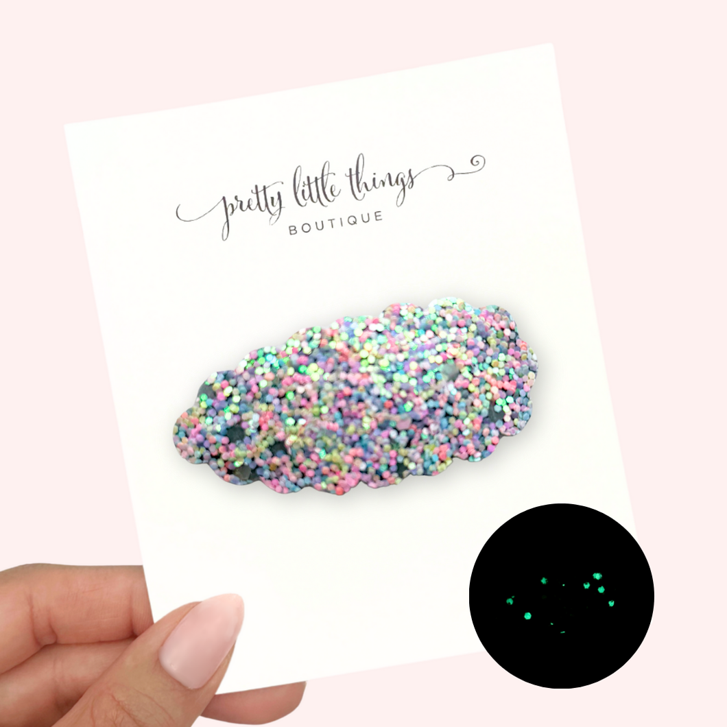 Glow In The Dark - Multi - Snap Clip (3 for $10)