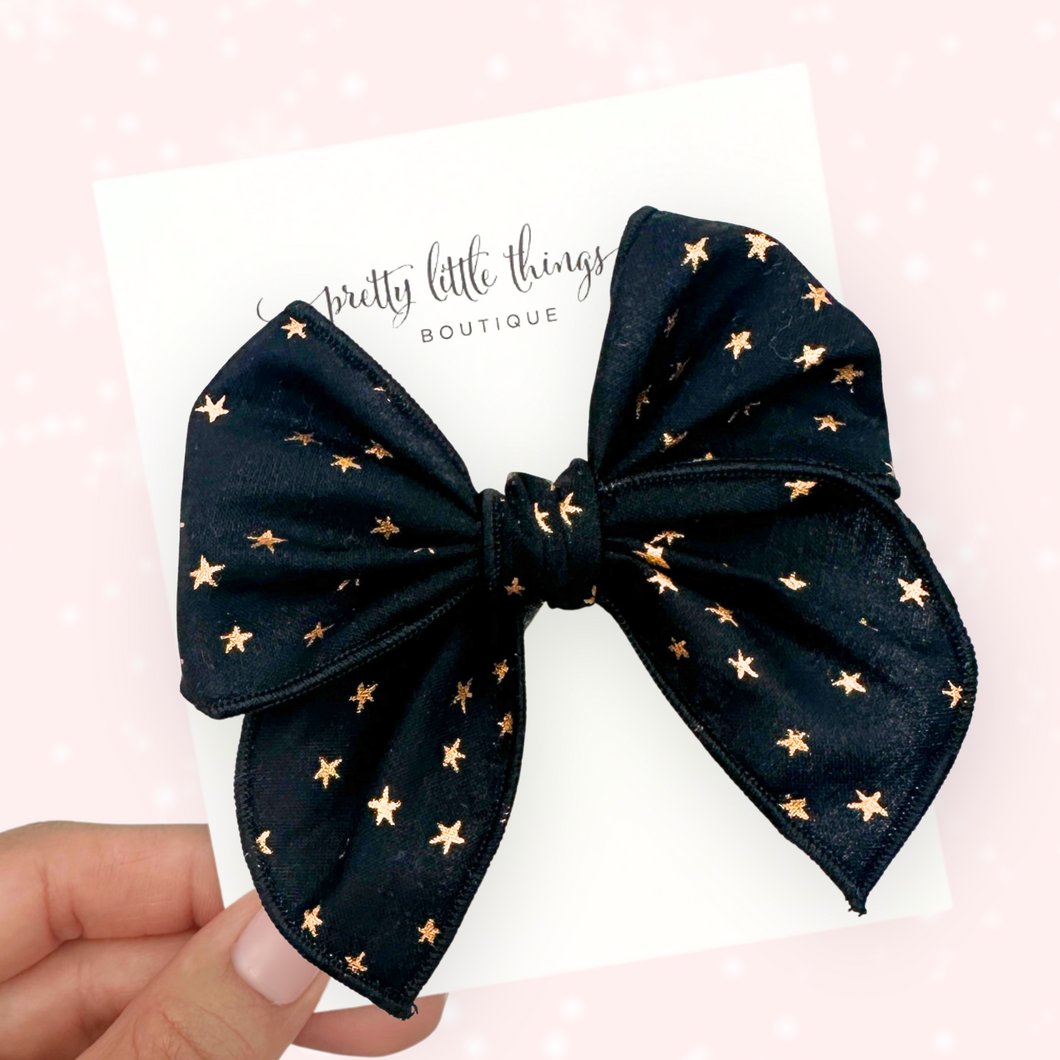 Starry Starry Night - Fable Bow - 4”